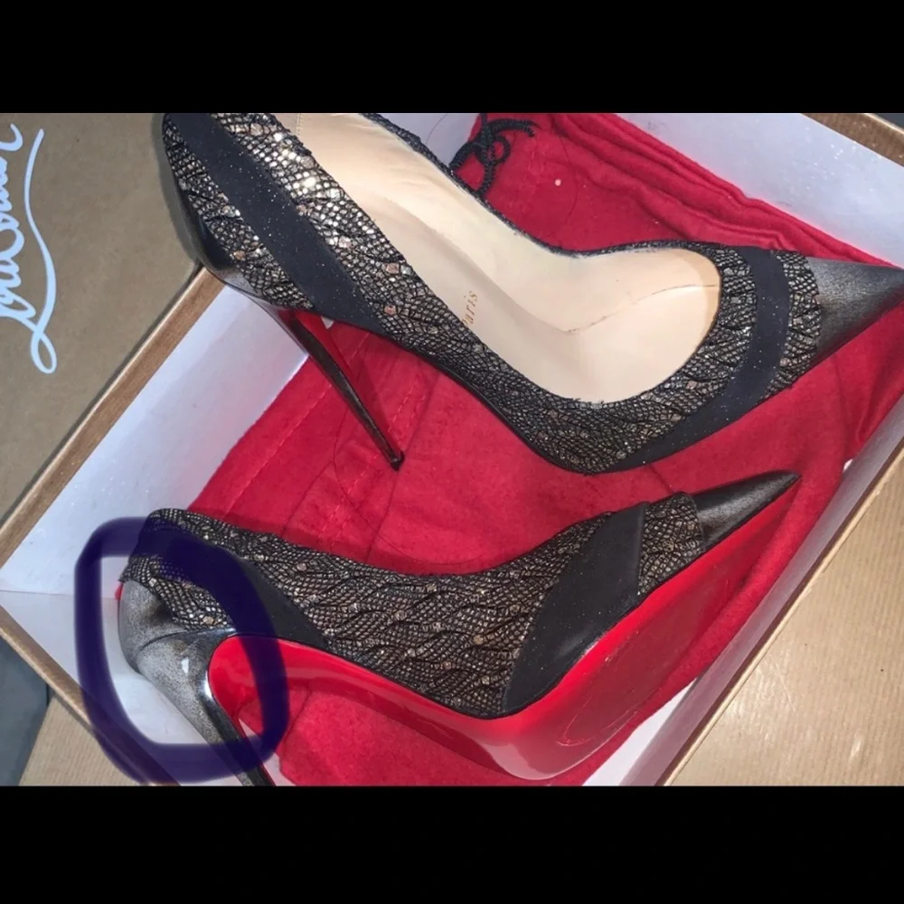Christian Louboutin size 38 120MM - Picture 6 of 6